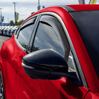 Voron Glass in-Channel Extra Durable Rain Guards for Ford Mustang Mach E 2021-2026, Window Deflectors, Vent Window Visors, 4 Pieces - 200806