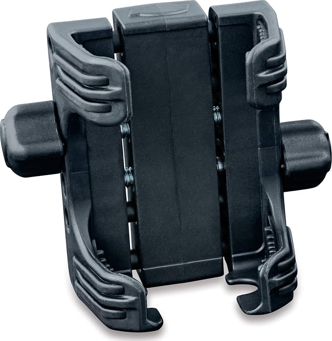 1694 Motorcycle Handlebar Accessory: Tech-Connect Cradle GPS Device/Phone Holder Mount, Large, Black
