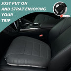 17.7" L × 16.9" W × 3" H,Car Booster Seat Cushion Raise The Height for Short People Driving, Breathable 3D Air Mesh, 3 Inch Booster Seat, Non-Slip Bottom, Car Seat Pad with Truck,Cars,SUVs