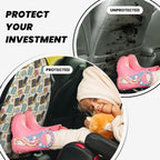 Classroom (3) For Car Seat Back Protector 2 Pack, Kick Mats For Kids And Pets, Backseat Seat Protector Cover For Car, Suv, Truck & Van