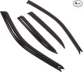 Outside Mount Window Vent Visors Rain Guards Compatible with Lexus IS300 2001-2005 | Side Window Wind Deflectors Rain Shields | Smoke Tinted, 4 Pcs Set, DGWV-474