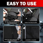 Hanging Trunk Organizer,Large Capacity SUV Trunk Organizer for Storing Umbrellas/Phones/Handbags,Universal Space Saving Car Trunks Storage Organizers with Adjustable Straps