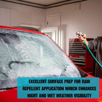 91411 Glass Stripper – Hard Water Spot Remover – Strips Coatings, Waxes, Oils & Road Film – Preps Windshields for Rain Repellent & Ceramic Coating, 4 Fl Oz (Pack of 2)