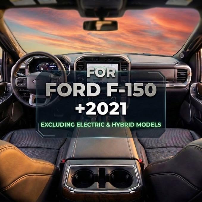 Torqy Auto Start Stop Eliminator for Ford F-150 2021-2026 - Plug & Play Autostop Eliminator Memory Module - Essential 2025 2024 F150 Accessories - No Coding Required, No Error Codes