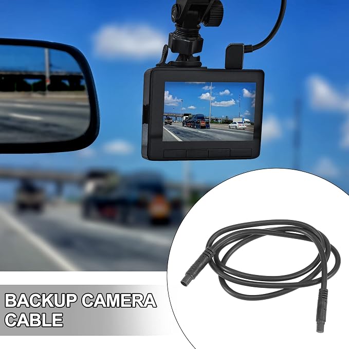 8 Pin 3ft 1m Backup Camera Extension Cable Dash Camera Cord Wires Car Rear View