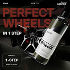 CARRO WheelX Wheel & Tire Cleaner Spray for Car Detailing - Professional 1-Step Formula, Safe on Chrome & Powder Coated Wheels, Rims, Calipers - Removes Dirt, Brake Dust, Grease - 1 Liter (34 fl oz)