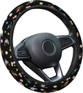 Chicken Steering Wheel Cover, Non Slip Polyester Car Wheel Protector for Car SUV Truck, Universal 15 Inch