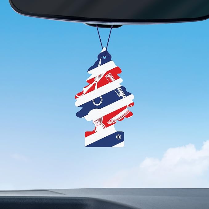 Car Air Freshener | Hanging Tree Provides Long Lasting Scent for Auto and Home | 24 Air Fresheners |Fresh Shave