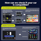 LAMTTO Wireless CarPlay Adapter with Gemini AI, 4GB+32GB Magic Box with Full Google Play Access—Download Streaming Apps, Games, Support Android Auto, OTA, HDMI, Airplay, USB Drive Media Playback