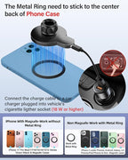 Car Phone Mount for 2020-2026 Toyota Highlander 8-inch Screen Accessories | L/LE/Hybrid XLE/Nightshade Magnetic 15W Fast Wireless Charger Phone Holder with Magsafe Not Affect Vent (Not fit 12.3'')