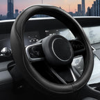 Steering Wheel Cover — Breathable Microfiber Leather Protector