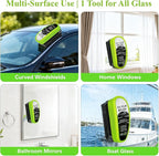 3PCS Clear Vision Windshield Cleaner, Automotive Oil Film Cleaning Brush for Car Windows, Windshield Oil Film Remover for Car,Truck,RV Windows and All Glass Surfaces