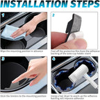 6PCS Upgraded Silicone Car Cup Holder Insert with Arc Leaf Design,Soft Cupholder Insert for Car to Reduce Cup Sliding & Shaking,Large Adhesive Backing Cups Holder Inserts for Cars