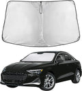 Windshield Sunshade Compatible for Audi A3 2022-2023 2024 2025, Sun Visor for Front Windshield & Window Sun Shade Cover, UV Heat Blocker & Protector, Car Accessories