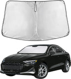 Windshield Sunshade Compatible for Audi A3 2022-2023 2024 2025, Sun Visor for Front Windshield & Window Sun Shade Cover, UV Heat Blocker & Protector, Car Accessories