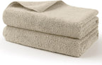 Professional Large Microfiber Car Drying Towels 2 Pack, Lint Free, Scratch Free, Highly Absorbent Drying Towel for Cars, SUVs, RVs, Trucks, and Boats,31" x 24",Brown