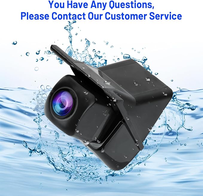 OEM 39530-TG7-A01 IP68 Waterproof Reverse Camera for Honda Pilot 2016-2017 Honda Pilot 3.5L, HD 600TVL Wide-Angle, ABS Anti-Shock, Plug-and-Play Backup Camera Replacement