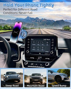 PZK Car Phone Mount for 2019-2026 Toyota Corolla/Corolla Cross 2022-2026 | Corolla Hatchback Accessories 8-inch Screen Magnetic Phone Holder with Magsafe 360° Rotation Hands-Free Not Block Vent