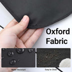 Exterior Car Windshield Cover, Oxford Fabric All Weather Windshield Snow Shield for Windshield & Mirrors, Blocks Snow Ice Frost, Anti-Theft Door Flap, Fits SUV Sedan Truck (69"x42")