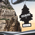 Car Air Freshener | Xtra Strength Provides Long-Lasting Scent for Auto or Home | Extra Boost of Fragrance | Black Ice, 24 Air Fresheners