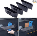 4 Doors Handle Storage Box Compatible with Ford Bronco 2021-2026 Accessories, Phone Holder Front and Rear Door Grab Handle Pocket Storage ABS Plastic-4PCS (Not for Sport Model)
