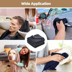 Shiny Wipes Shower Cleaning Cloth - 3 Pack 16 x 16 inch Ultra Absorbent Car Drying Towel, Shiny Wipes Drying Towel Microfiber Cleaning Cloth for Car, Bath & Househood