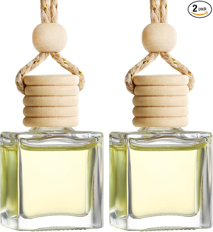 2-Pack Car Fresheners Long Lasting & Car Deodorizer - Urban Chase Hanging Car Air Freshener for Men, Car Necessities & Scent Diffuser by