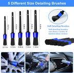 26-Piece Car Detailing Brush Kit — Complete Interior Cleaning Set