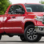 Window Rain Guards Visors Shield for 2007-2021 Toyota Tundra Double Cab, Out-Channel Window Vent Wind Shades Deflectors for 07-21 Tundra Extended Cab