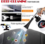 Car Interior Cleaner Auto Detail Tools Car Detailing Kit(Needs Air Compressor) High Pressure Car Cleaning Gun Car Cleaning Kit for Vehicle Upholstery Carpet Seat