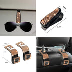 27 PCs Orange Bling Car Accessories Set for Women, Steering Wheel Covers Universal Fit 15 Inch, Bling License Plate Frame, Bling Phone Holder, Bling Car Coasters (Orange Diamond)