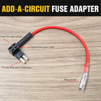 Dash Cam Hardwire Kit, Car Dash Camera Micro Charger Hard Wire Kit for Dashcam DC 12-24V to 5V/2.5A Low Voltage Protection 24h Parking Surveillance with Fuse Tap