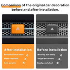 Polodunn Accessories for 11th Gen Honda Civic 2022-2025, for CRV/HRV/Accord 2023 2024 2025, Emergency Flashers Trim Caps Hazard Warning Light Push Button Cover (Orange)