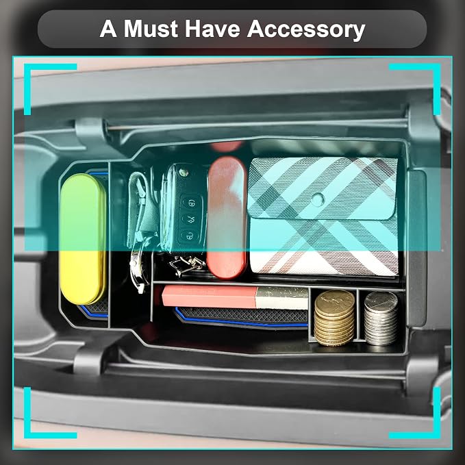 for 2023 2024 2025 2026 Mazda CX50 Middle Console Armrest Storage Box 2023-2026 CX50 Accessories (Blue)