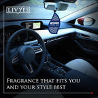 Sport LUX SL03 Quality Perfume/Cologne Car Air Freshener, Platinum (Pack of 12)