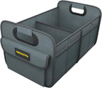 Car Trunk Organizer - 70L Collapsible Trunk Organizer with Reinforced Handles for Groceries, Car Storage Organizers for SUV Auto Truck Van with Non Slip Bottom (Gray)