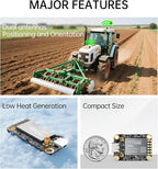 MJ GPS RTK Module, Centimeter-Level high-Precision Tracker, All-Constellation(GPS/BDS/GLONASS/Galileo/QZSS) GNSS Receiver, Real-time Positioning of Vehicles and GPS surveys (MJRTK-UM982)