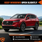 Rain Guards Compatible with Honda HRV 2023 2024 2025 2026, Tape-on Durable Side Window Sun Wind Deflectors, 2023-2026 HRV Rain Guard Black 4 PCS