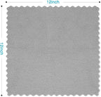 Orighty Microfiber Cleaning Cloth Bulk, 50 Pack Shop Towels, Reusable Cleaning Rags, Lint Free Microfiber Towels for Cars, Home & Kitchen, 12x12 Inch, Grey