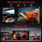 Car Radio for Honda Civic 2006 2007 2008 2009 2010 2011 with Apple Carplay Android Auto 2+32GB 10.1" Touch Screen Stereo for Honda Civic with in-Dash GPS, WiFi, BT, DSP, Backup Camera, MIC