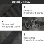 Car Trunk Organizer, Large Capacity Backseat Hanging 8 Piece Large Capacity Organizer Avoid Cluttered Stacking Car Accessories, Universal for SUV, Truck, RV