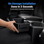 Center Console Hanging Organizer Box Compatible with 2019-2026 Chevy Silverado GMC Sierra 1500 20-26 2500HD 3500HD Console Storage Box Replacement for 2019-2026 Chevy Silverado Accessories