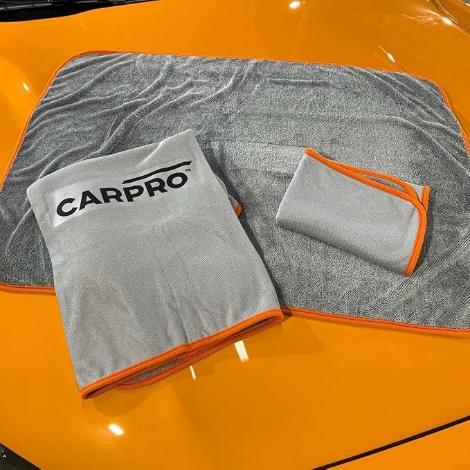 DHydrate Drying Towel: Car Wash Towel for Spotless Shine, Microfiber Edge, Lint & Tag Free, Cleaning Cloth - 20" x 20" (Pack of 1)