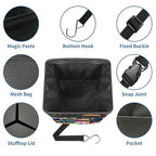 Car Trash Can – Multi-Purpose, Lightweight and Portable with Durable Water-Resistant Coating, No Installation Required, Practical and Ample Capacity, Variety of Colors.Rose Flower