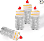 4Pack Cake Tire Valve Stem Caps Cute 3D Resin Food Theme Car Accessories Decor,Universal Tire Air Caps for Car,SUV,Bike,Motorcycle,Bicycle,Perfect Cake Gifts for Women Men Cakes Lover