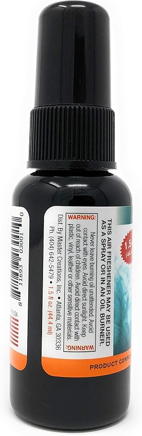 (Ocean Breeze, 1 Pack) Concentrated Air Freshener for Room and Car Spray - Oil-Based Diffuser Spray Bottle - Long-Lasting Bathroom Spray, Car Freshener, & Odor Eliminator Spray