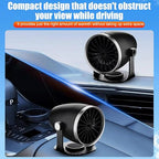Portable Heater, 12V Car Heater with Heating & Cooling 2 in 1 Car Defroster, 360° Rotary Portable Heaters for Car, Unrestricted Current Car Warmer for Auto Truck SUV Vehicle
