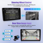4G 64G for Hyundai Santa Fe 2006-2012 Android 15 Car Radio Wireless Carplay Android Auto 7 Inch Touch Screen Bluetooth5.0/FM/WiFi/GPS Navi/SWC