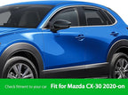Goodyear Shatterproof in-Channel Window Deflectors for Mazda CX-30 2020-2026, Rain Guards, Window Visors for Cars, Vent Deflector, Car Accessories, 4 pcs - GY007842