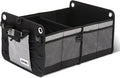 Trunk Organizer for Car, 70L Large Capacity Foldable Trunk Organizer, Multi Compartment Car Trunk Organizer for Women Men, Grey, TOOLS-00420